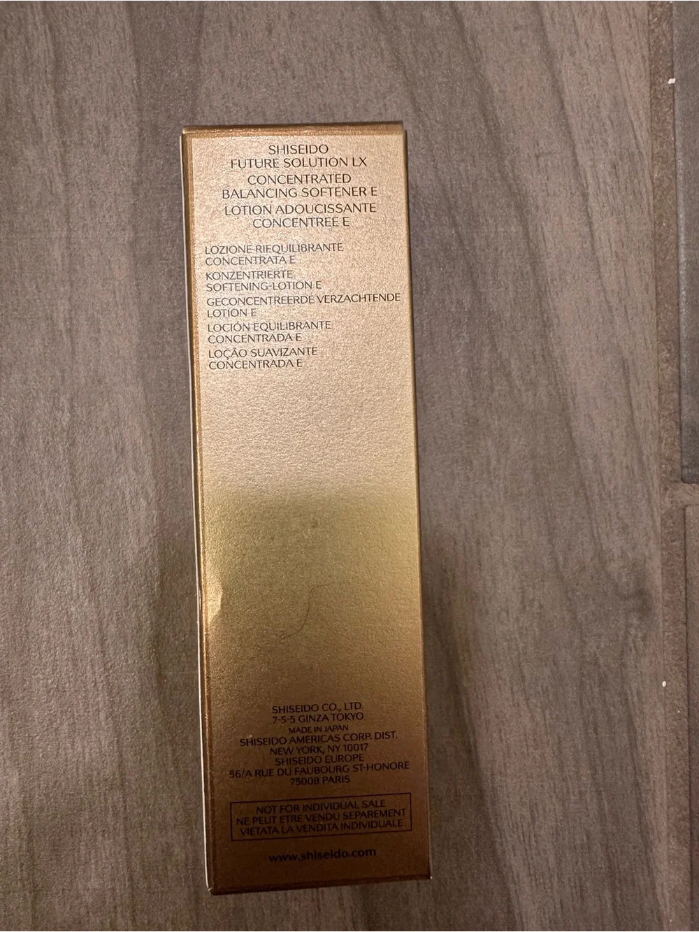 Shiseido Future Solution LX Concentrated Brightening Softener - Travel Size